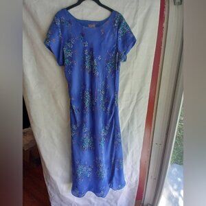 90s Y2K floral maxi dress
